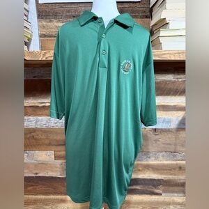 Antigua Green Short-Sleeve US Open Oakmont Polo